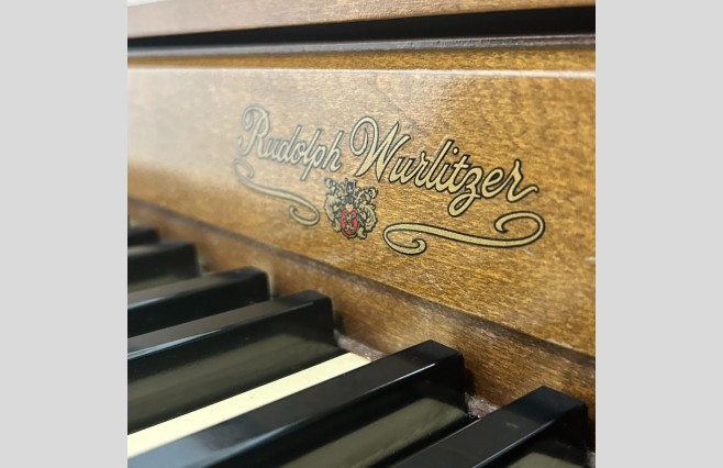 Wurlitzer Satin Mahogany Upright Piano, Used - All Inclusive Premium Package (SN:06622) - Image 11